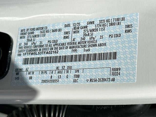 2026 Ford F-150 Lariat 4WD SUPERCREW