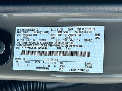 2026 Ford F-150 Lariat 4WD SUPERCREW