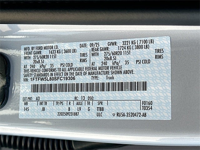 2025 Ford F-150 Lariat 4WD SUPERCREW