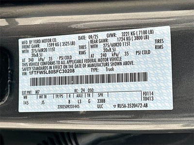 2025 Ford F-150 Lariat 4WD SUPERCREW