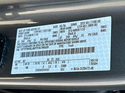 2026 Ford F-150 Lariat 4WD SUPERCREW