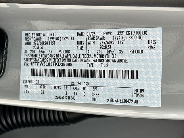 2026 Ford F-150 Lariat