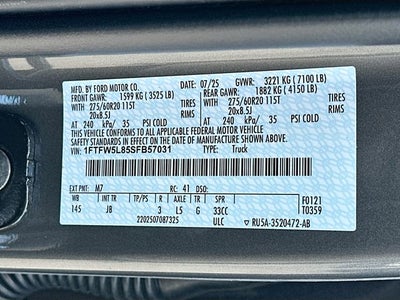 2025 Ford F-150 Lariat 4WD SUPERCREW