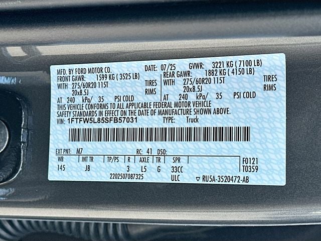 2025 Ford F-150 Lariat 4WD SUPERCREW