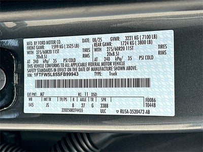 2025 Ford F-150 Lariat 4WD SUPERCREW