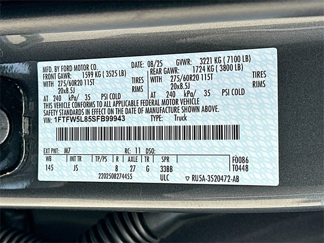 2025 Ford F-150 Lariat 4WD SUPERCREW