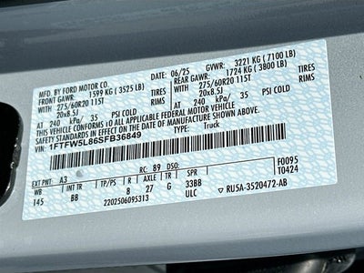 2025 Ford F-150 Lariat 3.5 ECOBOOST