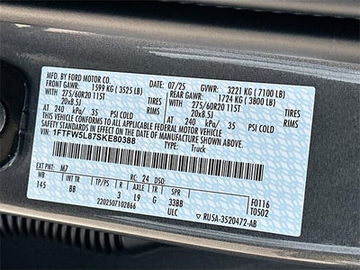 2025 Ford F-150 Lariat 4WD SUPERCREW