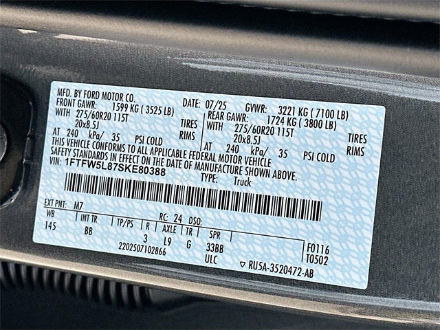 2025 Ford F-150 Lariat 4WD SUPERCREW