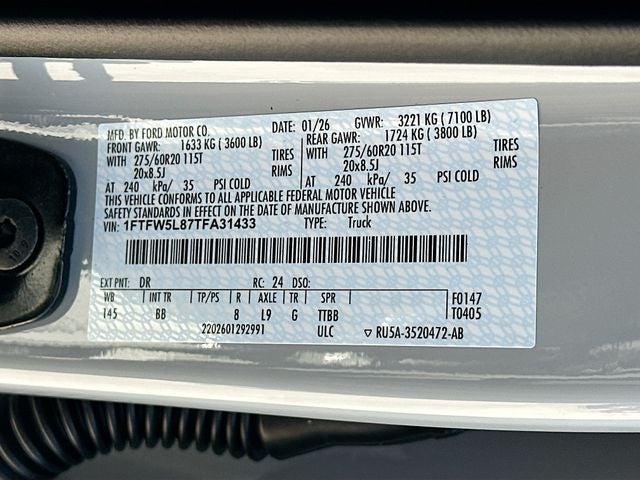 2026 Ford F-150 Lariat 4WD SUPERCREW