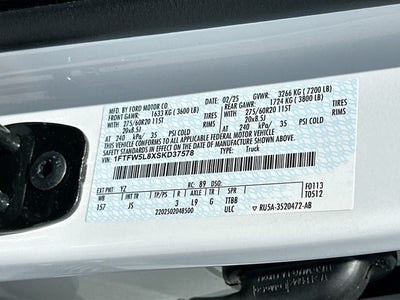 2025 Ford F-150 Lariat 3.5 ECOBOOST