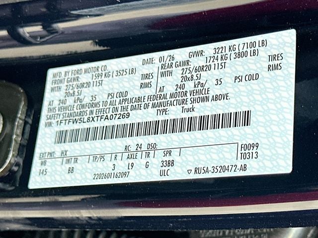 2026 Ford F-150 Lariat 4WD SUPERCREW