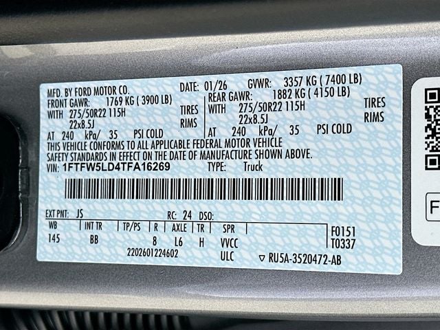 2026 Ford F-150 Lariat 4WD SUPERCREW