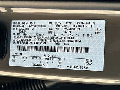 2025 Ford F-150 Lariat 4WD SUPERCREW