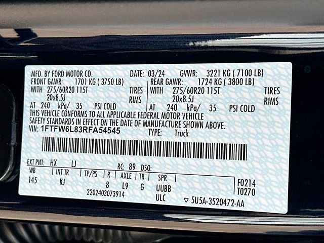 2024 Ford F-150 King Ranch 3.5 ECOBOOST