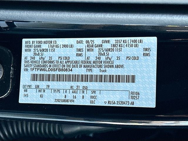 2025 Ford F-150 King Ranch 3.5 POWERBOOST