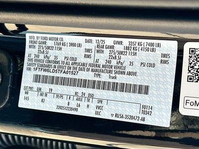 2026 Ford F-150 King Ranch 4WD SUPERCREW