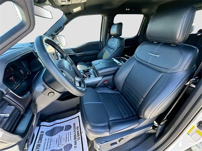 2025 Ford F-150 Platinum 4WD SUPERCREW