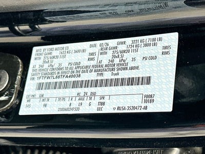 2026 Ford F-150 Platinum 4WD SUPERCREW