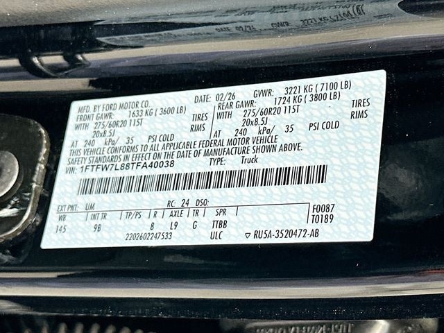 2026 Ford F-150 Platinum 4WD SUPERCREW