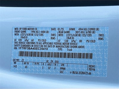 2025 Ford F-350SD XL 4WD REG CAB