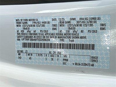 2026 Ford F-350SD XL 4WD REG CAB