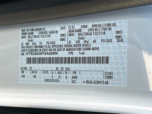 2026 Ford Transit-350 Base