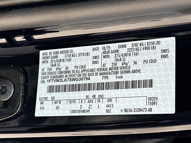 2025 Ford F-150 Lightning XLT