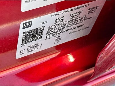 2023 Chevrolet Silverado 1500 LT 2.7 TURBO