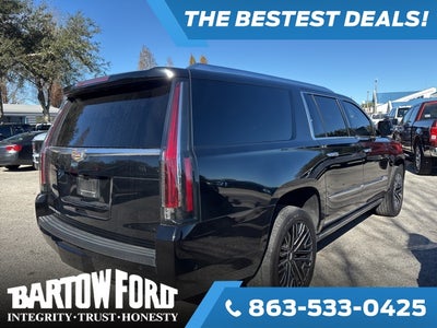 2018 Cadillac Escalade ESV Premium 6.2 V8