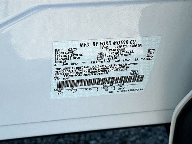 2024 Ford Edge SEL SPORT APPEARANCE