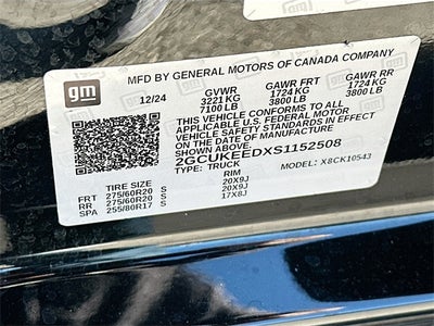 2025 Chevrolet Silverado 1500 RST Z71