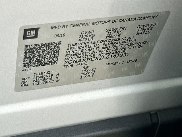 2020 Chevrolet Equinox Premier