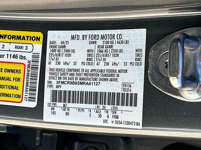 2021 Ford Bronco Sport Big Bend