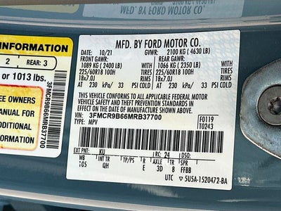 2021 Ford Bronco Sport Big Bend