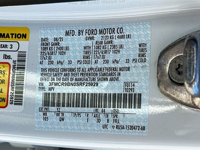 2025 Ford Bronco Sport Big Bend