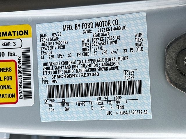 2026 Ford Bronco Sport Big Bend