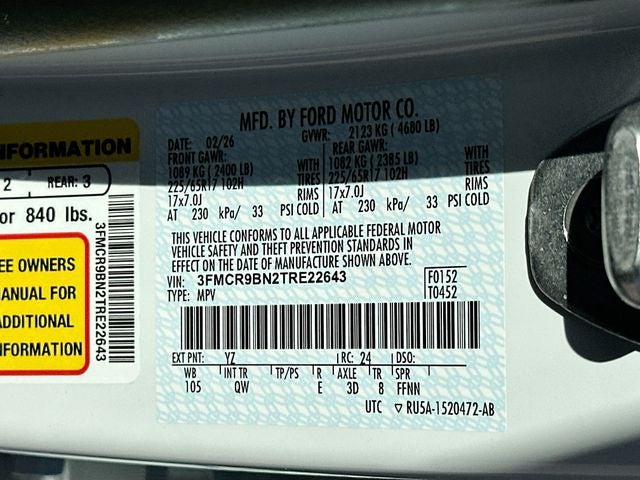 2026 Ford Bronco Sport Big Bend