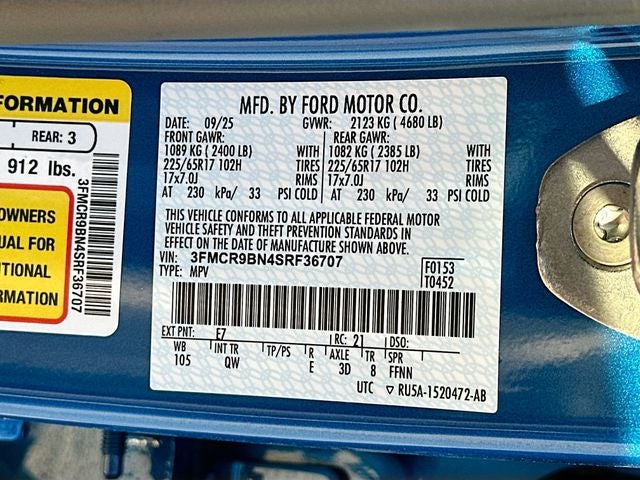 2025 Ford Bronco Sport Big Bend