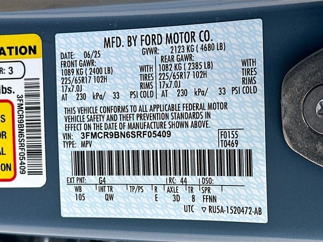 2025 Ford Bronco Sport Big Bend