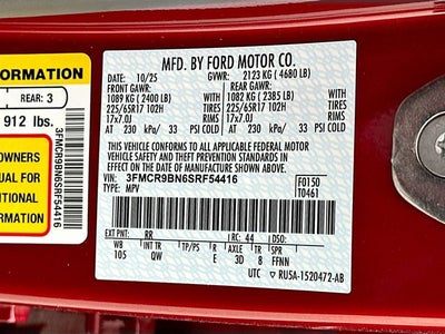 2025 Ford Bronco Sport Big Bend