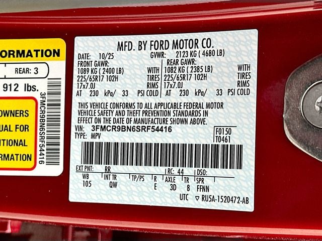 2025 Ford Bronco Sport Big Bend