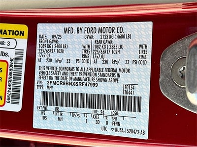 2025 Ford Bronco Sport Big Bend