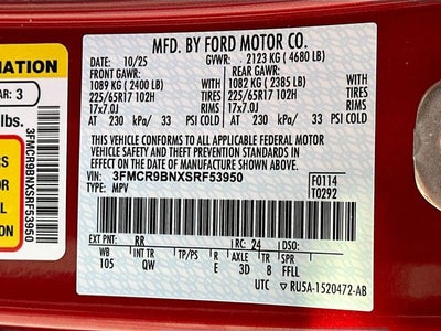 2025 Ford Bronco Sport Big Bend