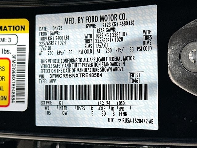 2026 Ford Bronco Sport Big Bend