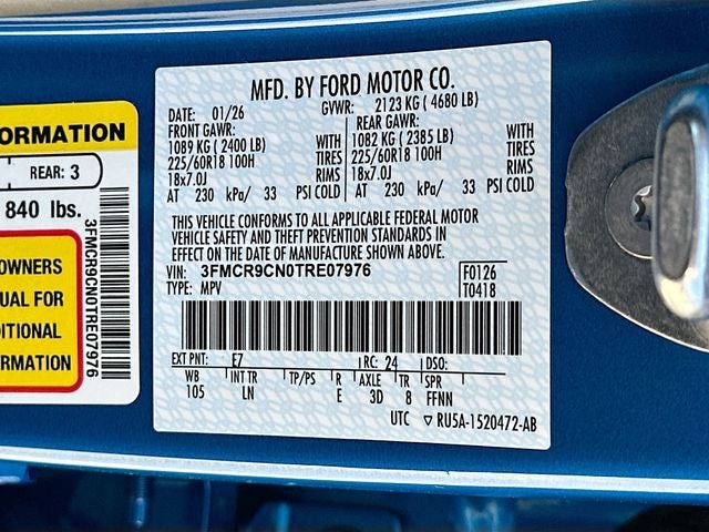 2026 Ford Bronco Sport Outer Banks