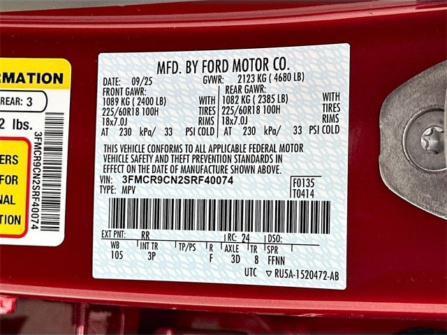 2025 Ford Bronco Sport Outer Banks