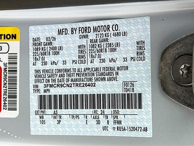 2026 Ford Bronco Sport Outer Banks