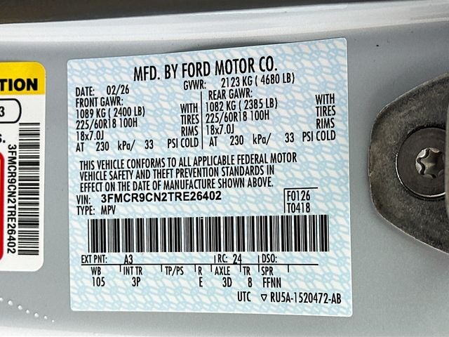 2026 Ford Bronco Sport Outer Banks