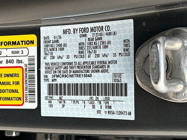 2026 Ford Bronco Sport Outer Banks